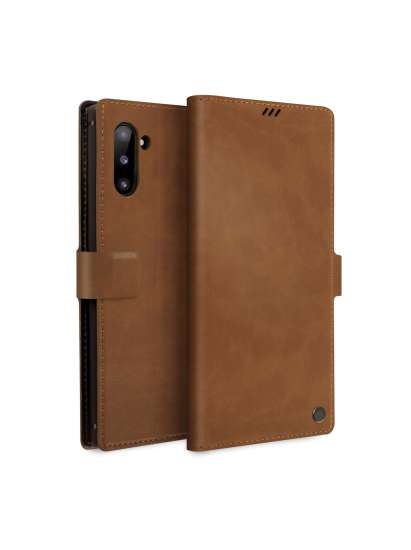 Uniq Galaxy Note 10 Journa Heritage - Fawn(Brown)