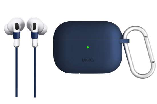 Uniq Vencer Airpods Pro silikonový obal - modrý