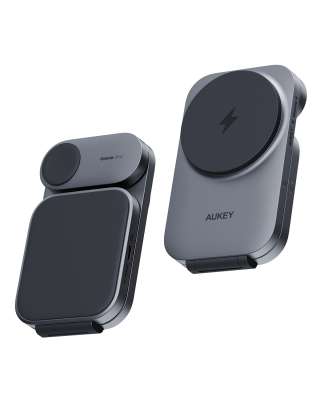 Aukey MagLink LC-MC312 3v1 Skládací magnetická bezdrátová nabíječka Qi2