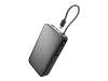 Aukey Spark Sling PB-Y48 20000 mAh 130 W Powerbanka s kabelem, šedá