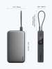 Aukey Spark Sling PB-Y48 20000 mAh 130 W Powerbanka s kabelem, šedá