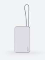 Aukey Spark Sling PB-Y53 10000 mAh Slim Powerbanka s kabelem USB-C, bílá