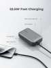 Aukey Spark Mini PB-Y57 20000mAh 22.5 W Powerbanka s C-C30CM kabelem, šedá