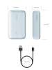 Aukey Spark Mini PB-Y57 20000mAh 22.5 W Powerbanka s C-C30CM kabelem, modrá