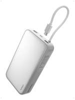 Aukey Spark Sling PB-Y48 20000 mAh 130 W Powerbanka s kabelem, bílá