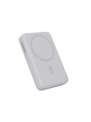 Aukey PB-MS04 10000 mAh Magnetická bezdrátová nabíjecí Powerbanka 20 W, bílá
