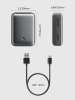 Aukey Spark Mini PB-Y55 10000 mAh 22.5 W Powerbanka s A-C30CM data kabelem, šedá