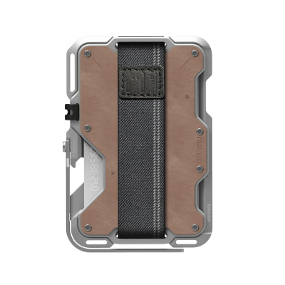 Aulumu G03 Multi-Tool Magnetická Kovová MagSafe Peněženka, Vegan Leather