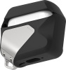 Aulumu A29 Geometric Lock & Lanyard pouzdro na AirPods 4, Black