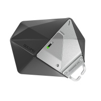 Aulumu A39 Geometric Lock & Lanyard Pouzdro na AirPods 3 Pro, Black