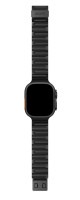 Aulumu C01 Hi-Per Titanium řemínek Apple Watch 49mm/46mm/45mm/44mm/42mm, Black