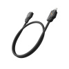 Aulumu M07 Datový a nabíjecí kabel USB-C Carbon Fiber 2m, Černá