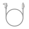 Aulumu M07 Datový a nabíjecí kabel USB-C Aluminum Alloy 1,2m, Šedá