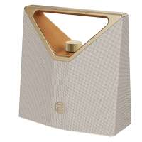 BUGANi Brief Plus přenosný Bluetooth reproduktor Champagne