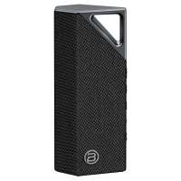 BUGANi Brief Bluetooth reproduktor Black+Silver