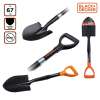 Black+Decker Mini lopata 67*15*5 cm