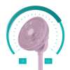 Duux DXCF101 Whisper Flex 2 Smart Ventilátor, levander