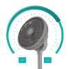 Duux DXCF74 Whisper Flex 2 Smart Ventilátor, Grey