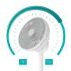 Duux DXCF71 Whisper Flex 2 Smart Ventilátor, white