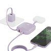 ENERGEA BAZIC GoPower Fusion powerbanka 10000 mAh, Lavender