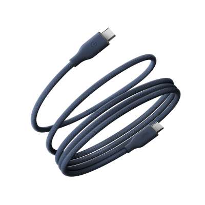ENERGEA Helix 60 magnetický rychlonabíjecí kabel USB-C na USB-C (60 W), Blue