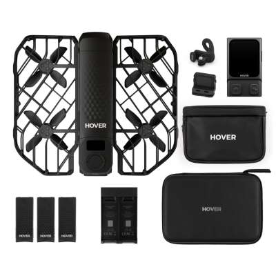 HOVERAir X1 Pro Ultimate Cycling Kit dron černý