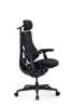 LiberNovo Omni SE Dynamická Ergonomická Židle Obsidian Black 48cm