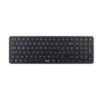Rapoo E9310M multi-mode bezdrátová klávesnice CZ/SK tmavě šedá