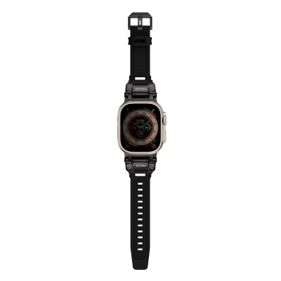 SKINARMA Titon řemínek pro Apple Watch 49/46/45/44 mm Black