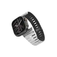 SKINARMA GEMINI magnetický řemínek pro Apple Watch 49/46/45/44 mm Chalk