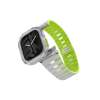 SKINARMA GEMINI řemínek + ATOM pouzdro pro Apple Watch 42 mm Nite Glow Edition Lime Green