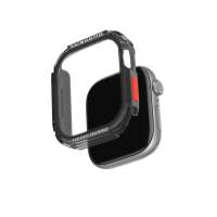 SKINARMA ATOM pouzdro pro Apple Watch 46 mm Smoke