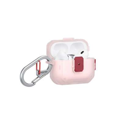 SKINARMA MECHA LE pouzdro pro AirPods Pro 3, Frosted blush
