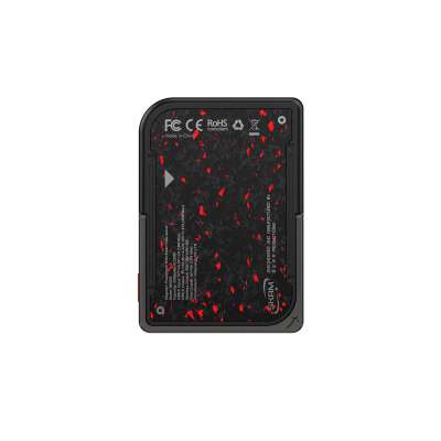 SKINARMA NEXUS VEKTOR magnetická powerbanka se stojánkem 5000 mAh, Black red
