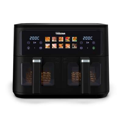 Tristar FR-9075 Dvoukošová horkovzdušná fritéza 2x 4,5 L