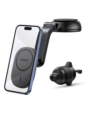 UGREN 15120 2v1 Magnetický držák a bezdrátová nabíječka mobilního telefonu do auta