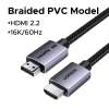 UGREEN 65900 HDMI 16K Male-Male opletený kabel 2 m