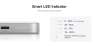 UGREEN 75983B MagFlow Air Magnetická Power Banka 10000mAh, Qi2 15W, bílá