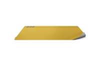 UNIQ Hagen inteligentní oboustranná podložka na stůl s magnetickými držáky na kabely, Canary yellow/Chalk grey