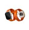 UNIQ Stride FKM řemínek pro Apple Watch 49/46/45/44 mm Volt orange