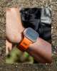 UNIQ Stride FKM řemínek pro Apple Watch 49/46/45/44 mm Volt orange