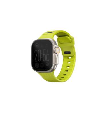 UNIQ Stride FKM řemínek pro Apple Watch 49/46/45/44 mm Lime green