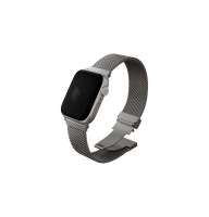 UNIQ Dante Pro řemínek pro Apple Watch 42/41/40 mm Titanium silver