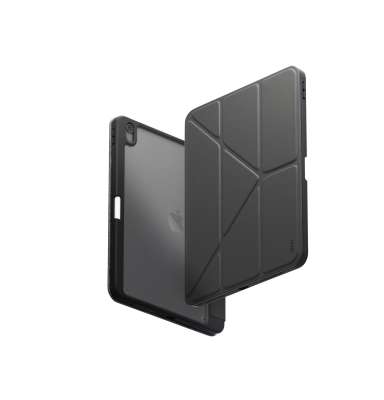 UNIQ Moven 2025 pouzdro iPad 10.9" 10.gen (2022) / iPad 11" A16 (2025), Charcoal