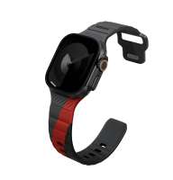 UNIQ Stride DE FKM řemínek pro Apple Watch 49/46/45/44 mm Charcoal