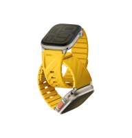 UNIQ Fluo magnetický řemínek pro Apple Watch 49/46/45/44/42/41/40 mm, Golden yellow