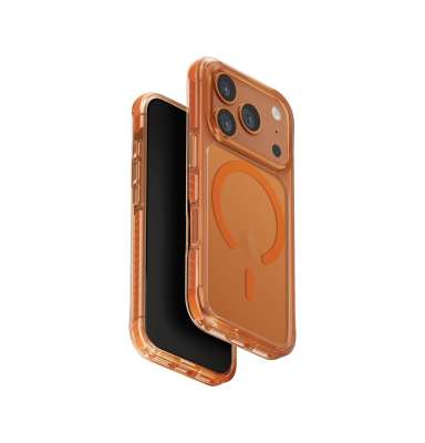 UNIQ Combat MagClick charging ochranný kryt na iPhone 17 Pro, Volt orange