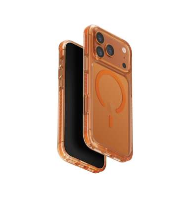 UNIQ Combat MagClick charging ochranný kryt na iPhone 17 Pro Max, Volt orange