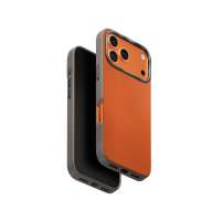 UNIQ Lyden DS MagClick charging ochranný kryt na iPhone 17 Pro, Flame orange/flint grey