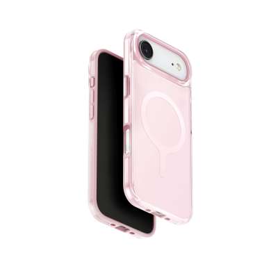 UNIQ Clario MagClick charging ochranný kryt na iPhone 17 Air, Primrose pink
